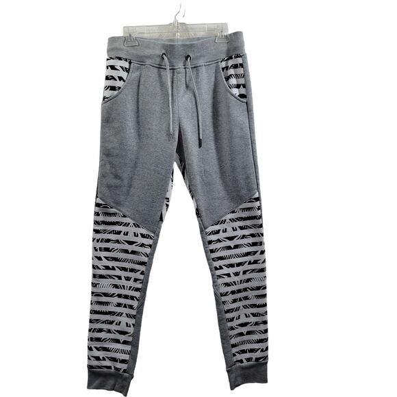 Trillnation Men's Gray Graphic Print Heavyweight Sweat joggers Size M 51924-0793 - Picture 7 of 7